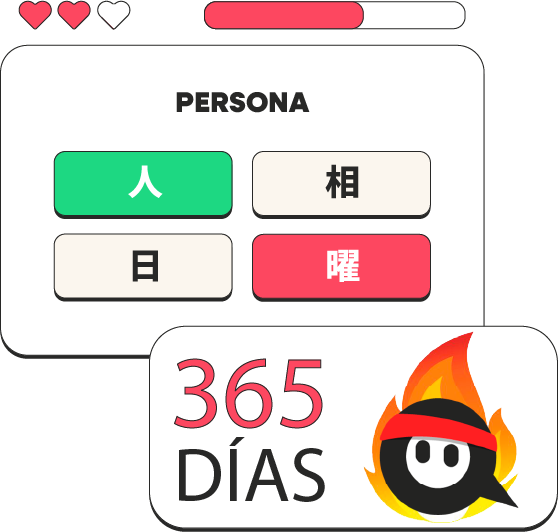 Mockup prueba interactiva Kanji